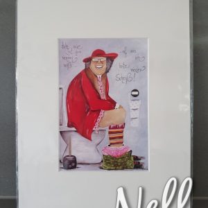 Passepartout  „Ach wie gut, dass niemand weiß…auf was ich heute wieder Scheiß“