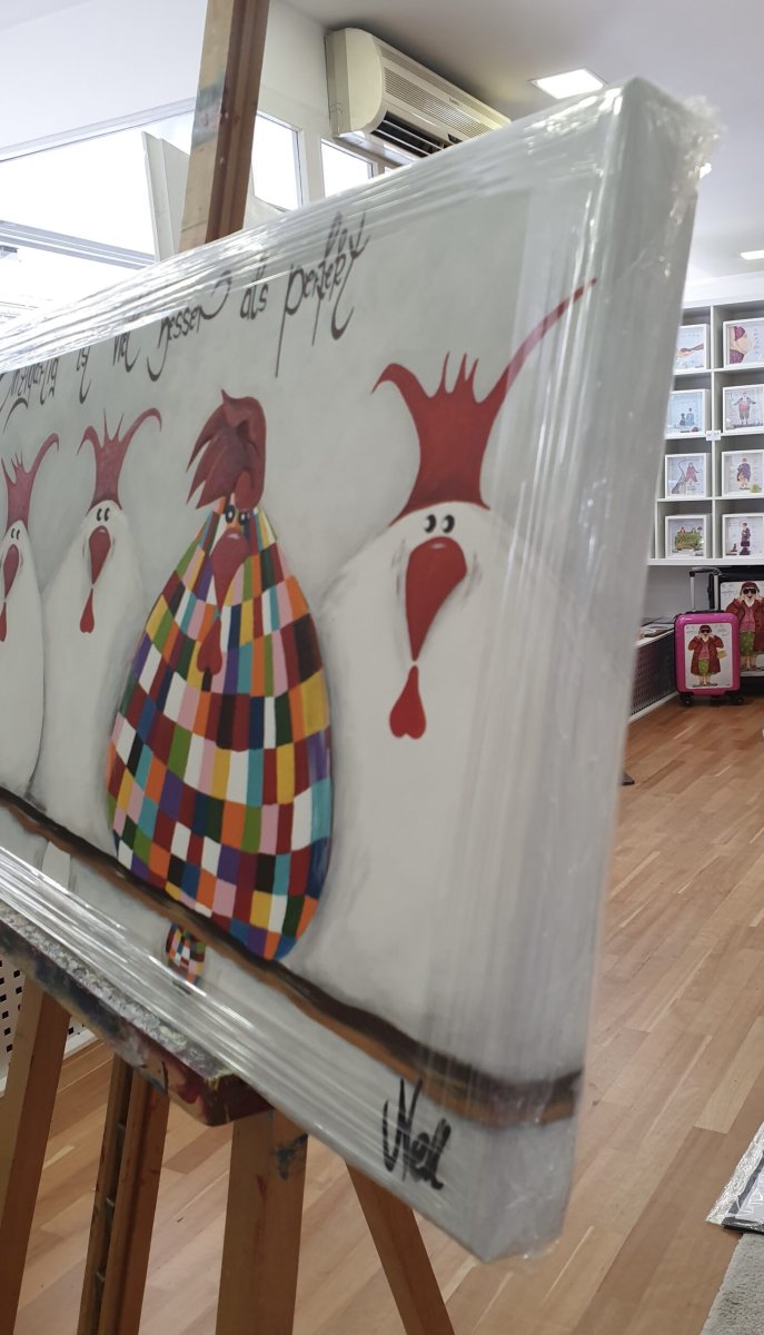 Leinwandbild “ Einzigartig ist viel besser als perfekt“ DRUCK 50cm x 100cm – Bild 5