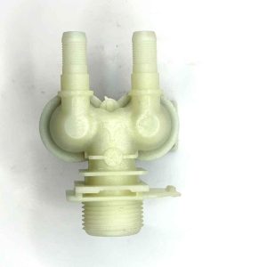 Magnetventil wie Bosch Siemens Neff Constructa Balay Viva Zelmer Pitsos Profilo 00428210 zweifach 180° 10,5mmØ für Waschmaschine
