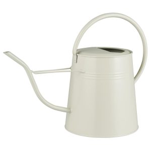 Gießkanne aus Metall – creme – zeitloses Design