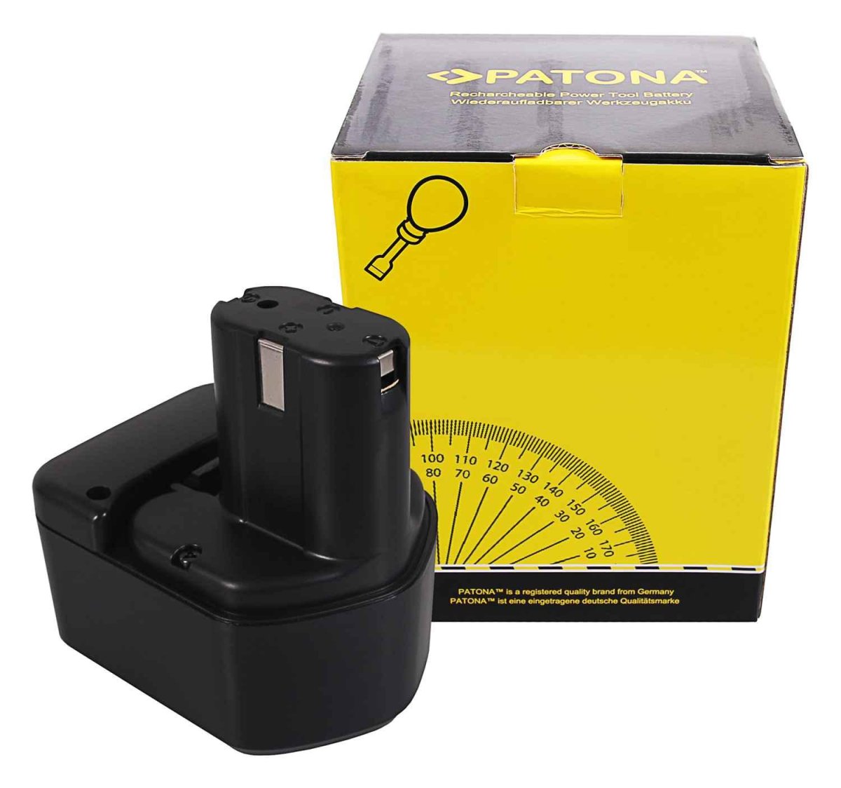 PATONA Akku HT FEB 9S f. Hitachi Bohrschrauber DS 10DV2 EB9S EB9B EB914 EB924 EB920H EB930H – Bild 2