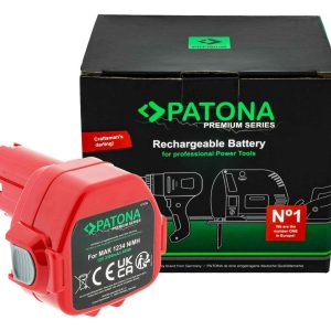 PATONA Premium Akku f. Makita 1234 1050 4000 5093 6000 8000 1050D 1050DA 1050DRA