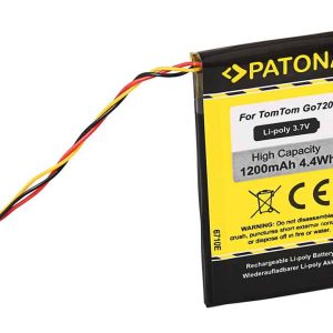 PATONA Akku f. TomTom Go 720 Go 520 530 630 720 730 920 930 530 Live 630 Live