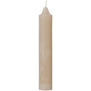 Stabkerze Celia *Graunatur* Rustikale Struktur – H 23 cm