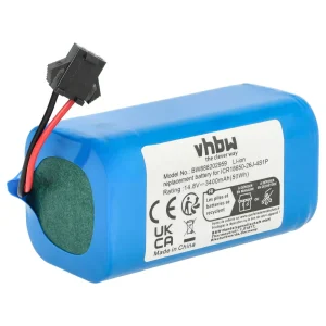 Akku als Ersatz für Shark, Cecotec & Eufy Saugroboter – 3400mAh 14,8V Li-Ion