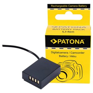 PATONA D-TAP Input Akku-Adapter für Fuji X-T3 VPB-XT3 NP-W126S HS33 EXR Fujifilm Finepix -Pro 1 HS30