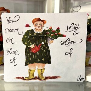 MOUSEPAD „Wer anderen eine Blume sät…blüht selber auf“