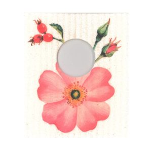 Wine Bottle Neck Tag Rose