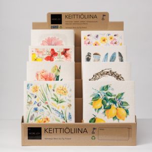 Cardboard display, Natural