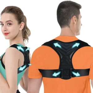 Verstellbare Haltungskorrektur Rückenstütze Unisex