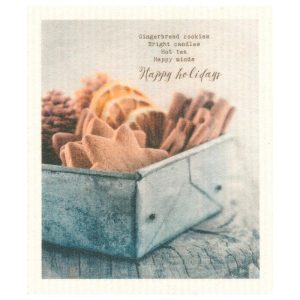 Dishcloth Happy Holidays