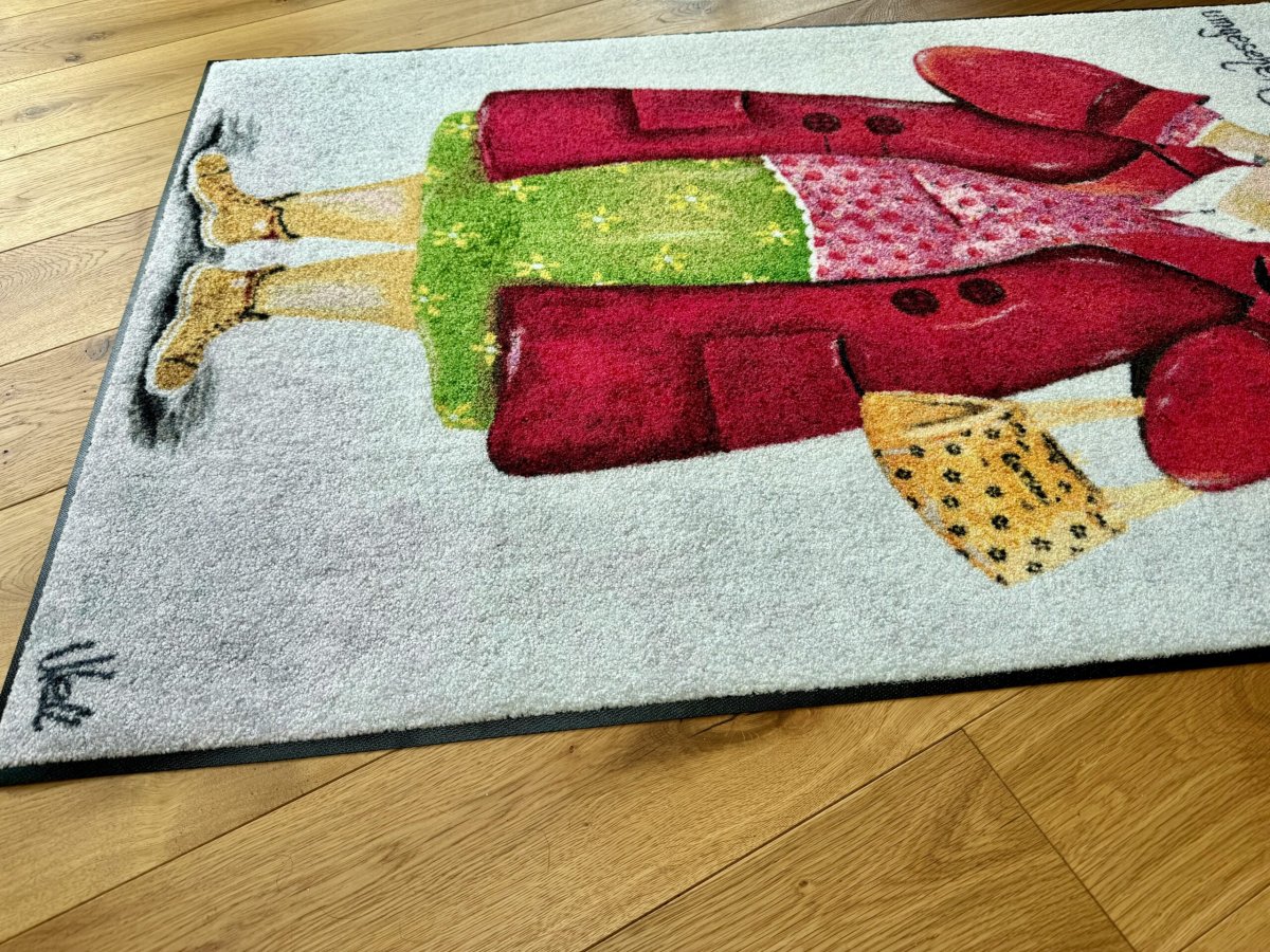Fußmatte XXL 120cm x 75cm „Hab mich umgesehen….bin die Geilste hier“ – Bild 5