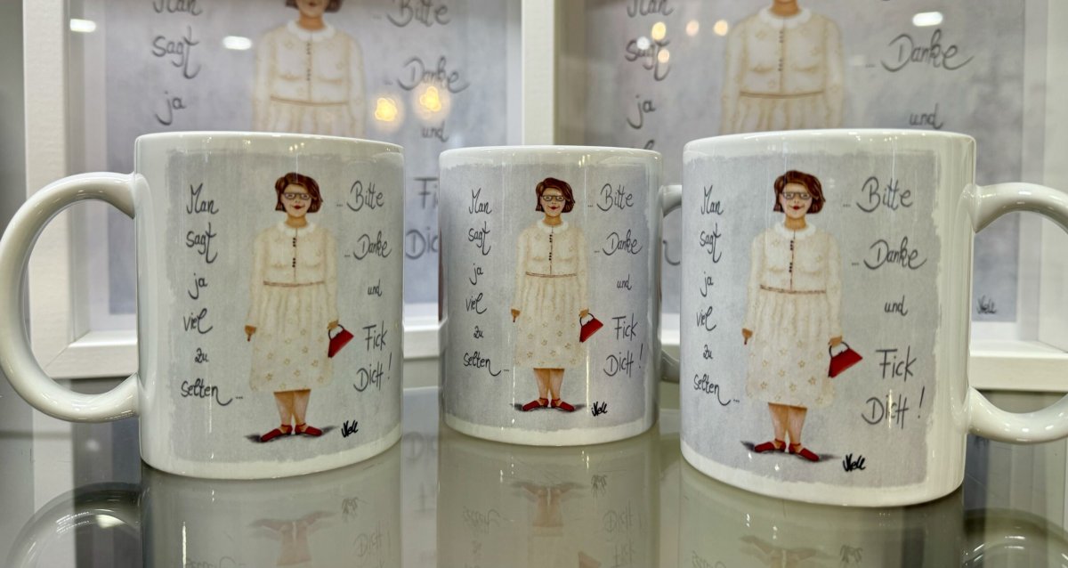 Tasse „Man sagt ja viel zu selten….BITTE….DANKE….und FICK DICH!“ – Bild 2