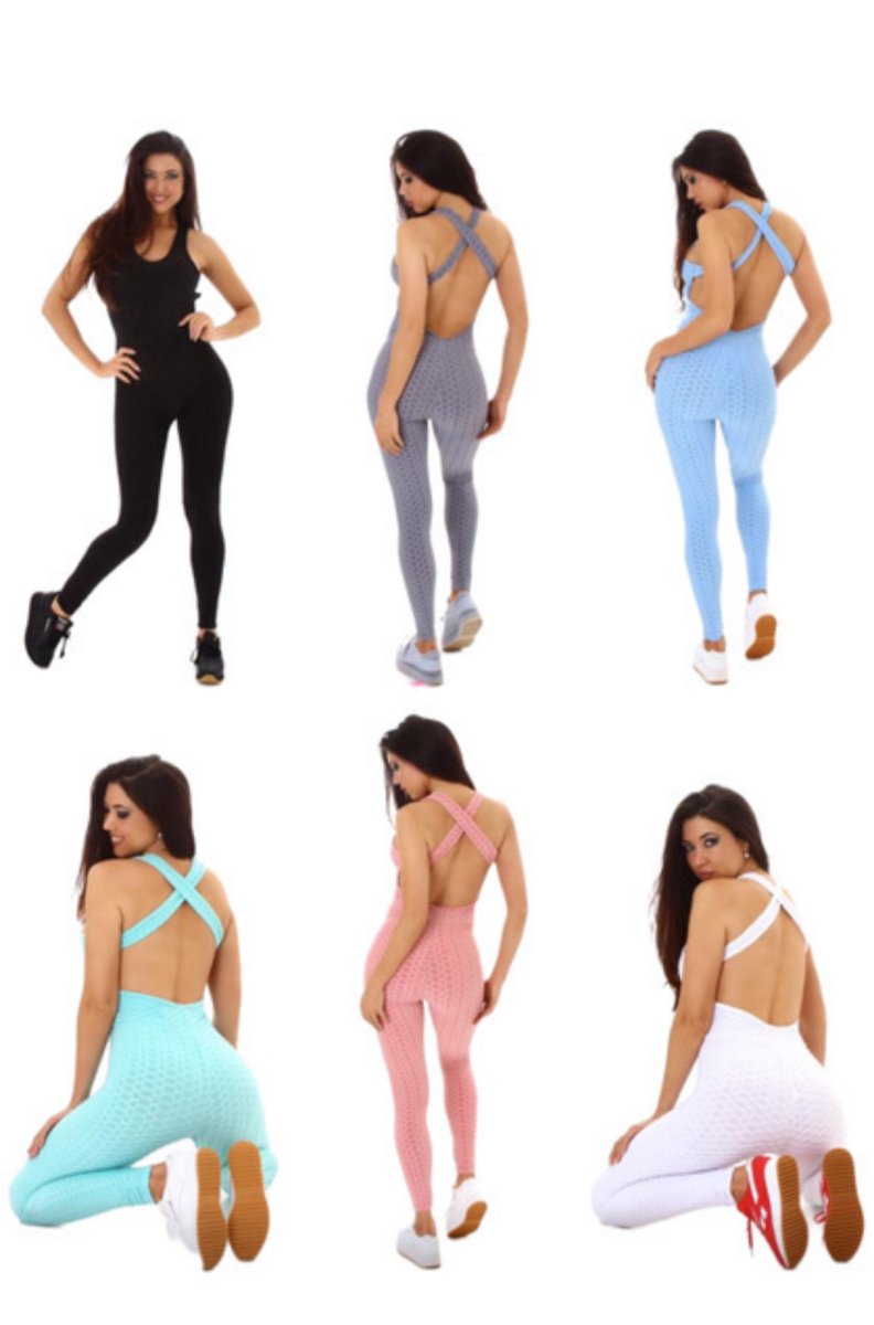 Damen Jumpsuit Overall Sportanzug verschiedene Farben Hl-194