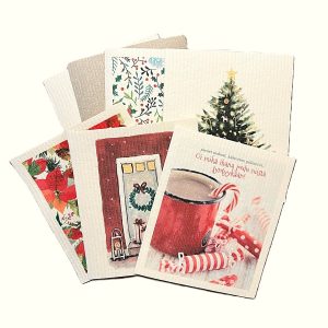 December Set of dishcloths
