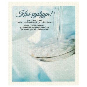 Schwammtuch Käsi pystyyn