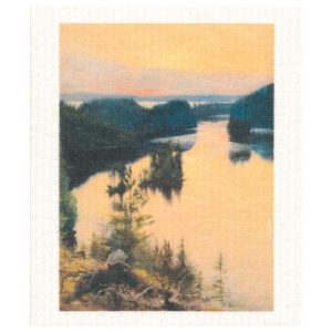 Ateneum Dishcloth Kaukola Ridge at Sunset