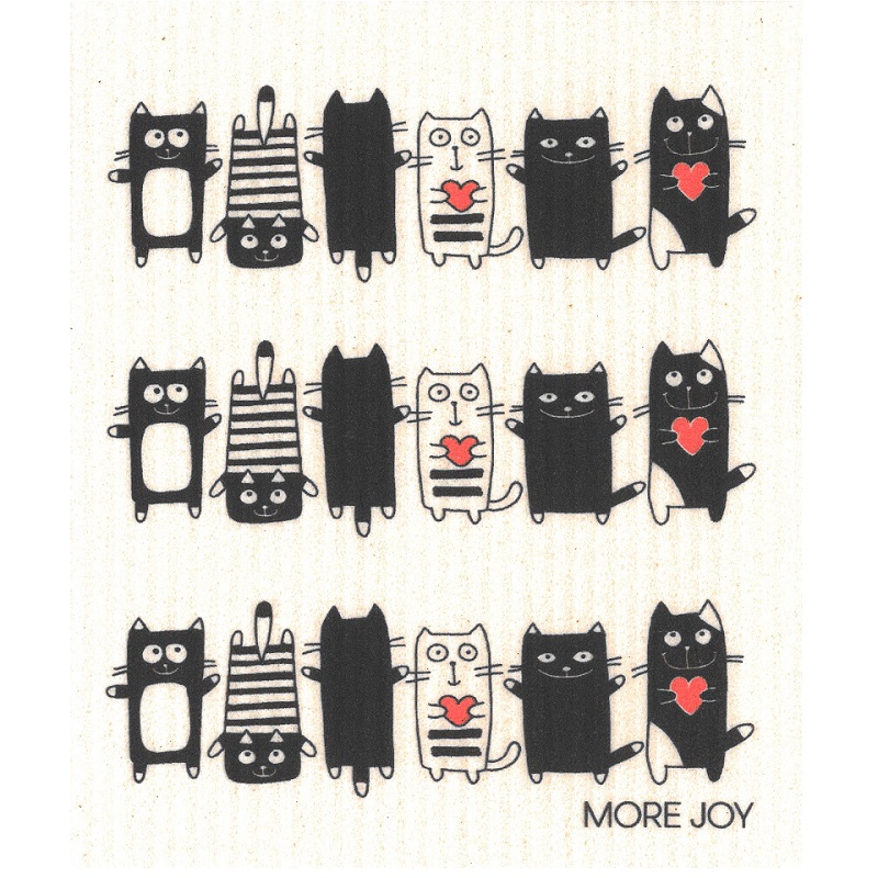 Dishcloth Funny cats – Bild 2
