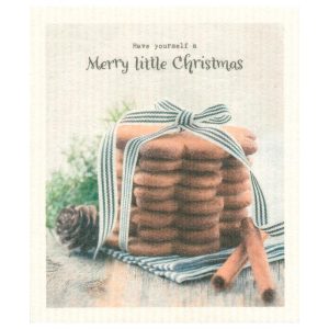 Dishcloth Merry Little Christmas