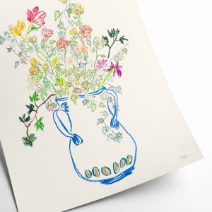 Poster *Wild Flowers* Mette Rix 30×40 cm