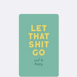 Karte *Let go*