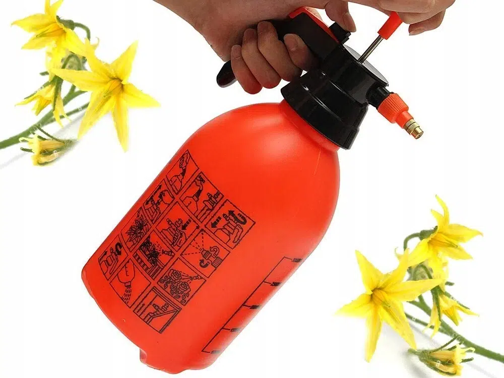 Handsprüher Sprühflasche Pumpflasche Wasserballonfüller Pflanzen Sprüher 2L