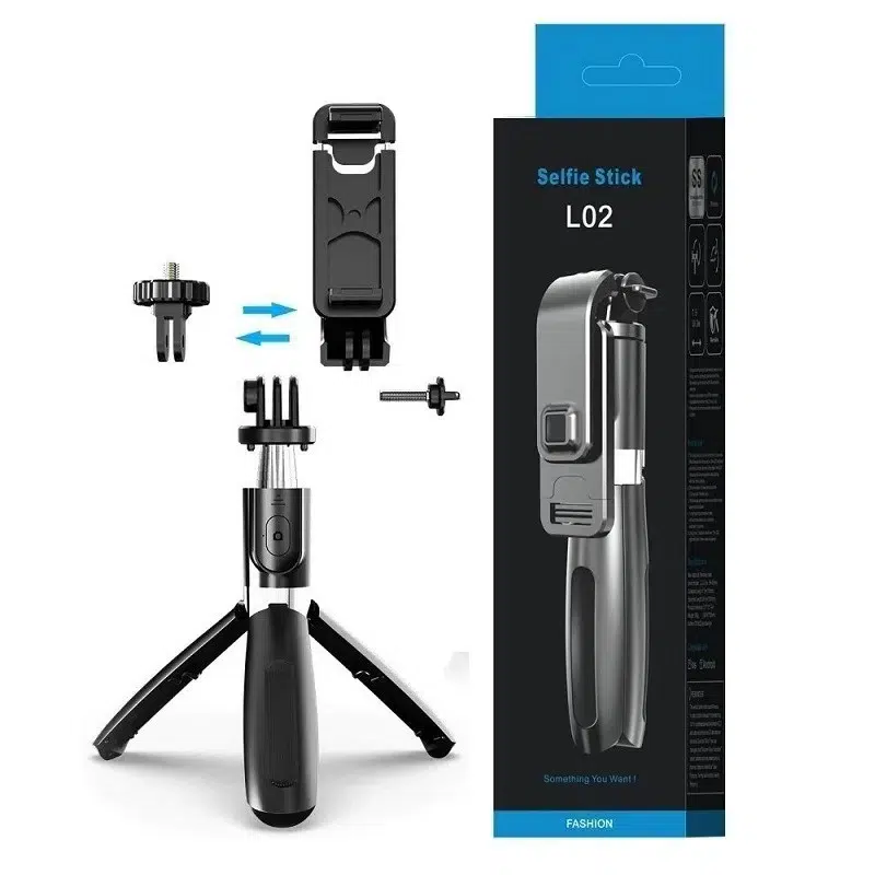3 in 1 Selfie Stick, 360°Rotation mit Fernbedienung Tragbar Handyhalter – Bild 5