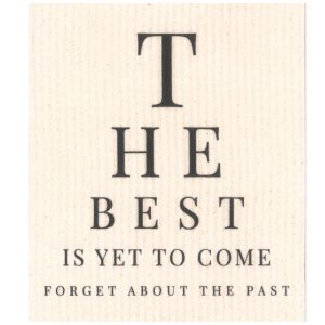 Schwammtuch The Best is Yet to Come