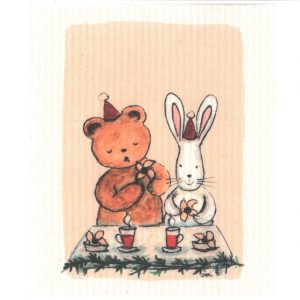 Sari’s Artwork Dishcloth Mulled wine