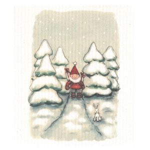 Sari’s Artwork Dishcloth Elf from Forest