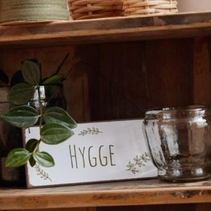 Metallschild *hygge* Ib Laursen