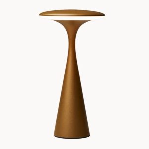 tragbare Tischlampe *Ufo* brushed gold von chic.mic