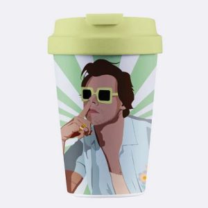 Kaffeebecher to go *golden* aus Pflanzenzucker