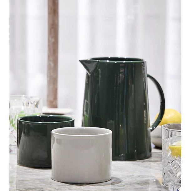 Keramikkrug „Glossy Hunting Green“ – Krug, Vase & Lieblingsstück in einem – Bild 3
