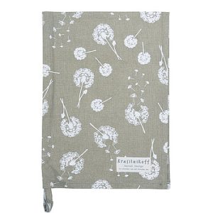 Geschirrtuch *Pusteblume* salbei von Krasilnikoff