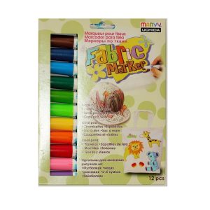 Fabric pens 12 pcs